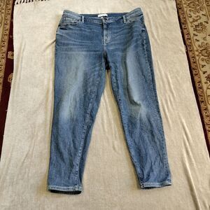 Lane Bryant Signature Fit Mid-Rise Boyfriend Jeans Size 16